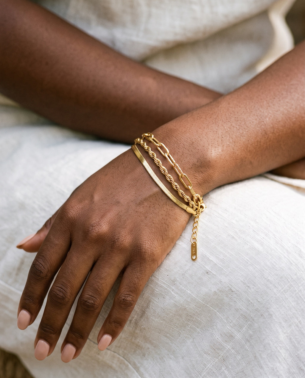 Pulsera Tres Cadenas - Miss Melinda