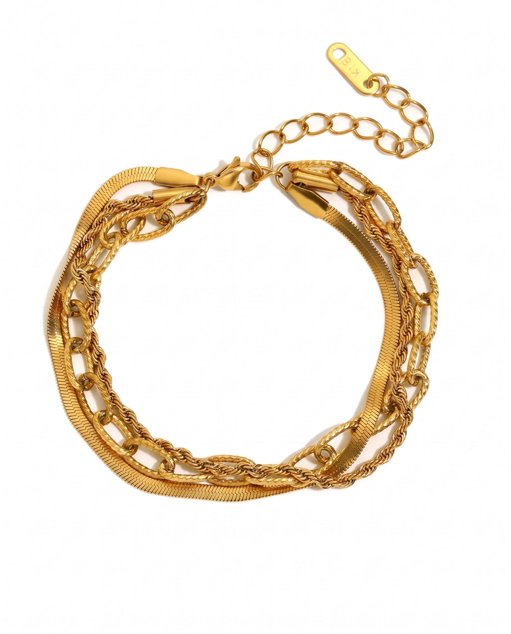 Pulsera Tres Cadenas - Miss Melinda