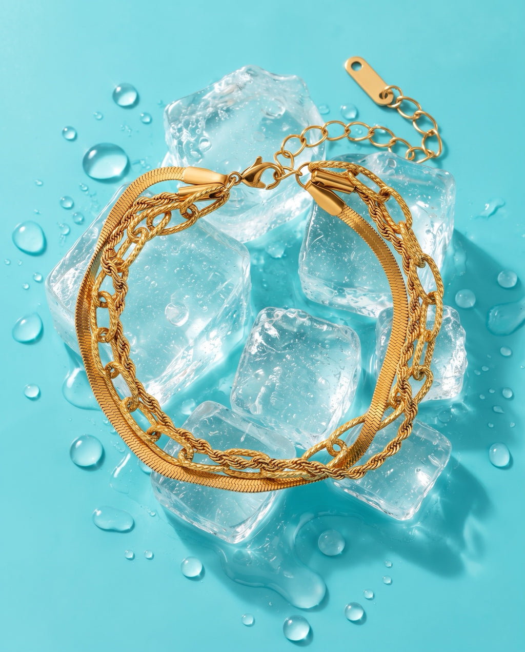 Pulsera Tres Cadenas - Miss Melinda