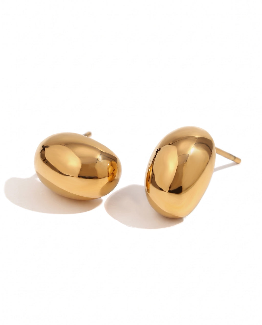 Pendientes Botón Alubia - Miss Melinda