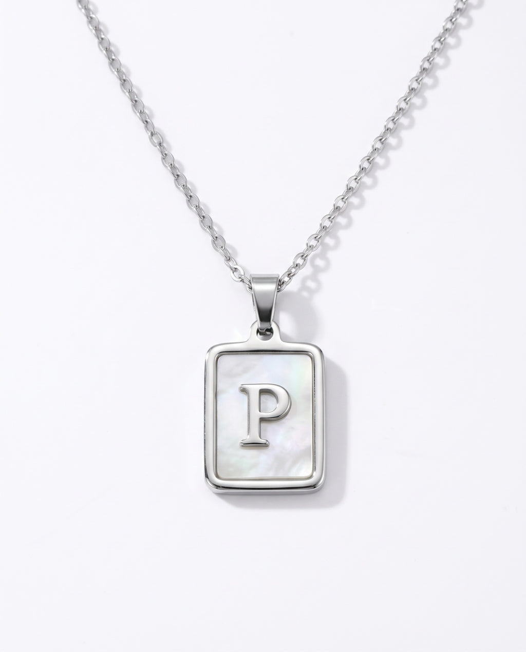 Plateado letra P