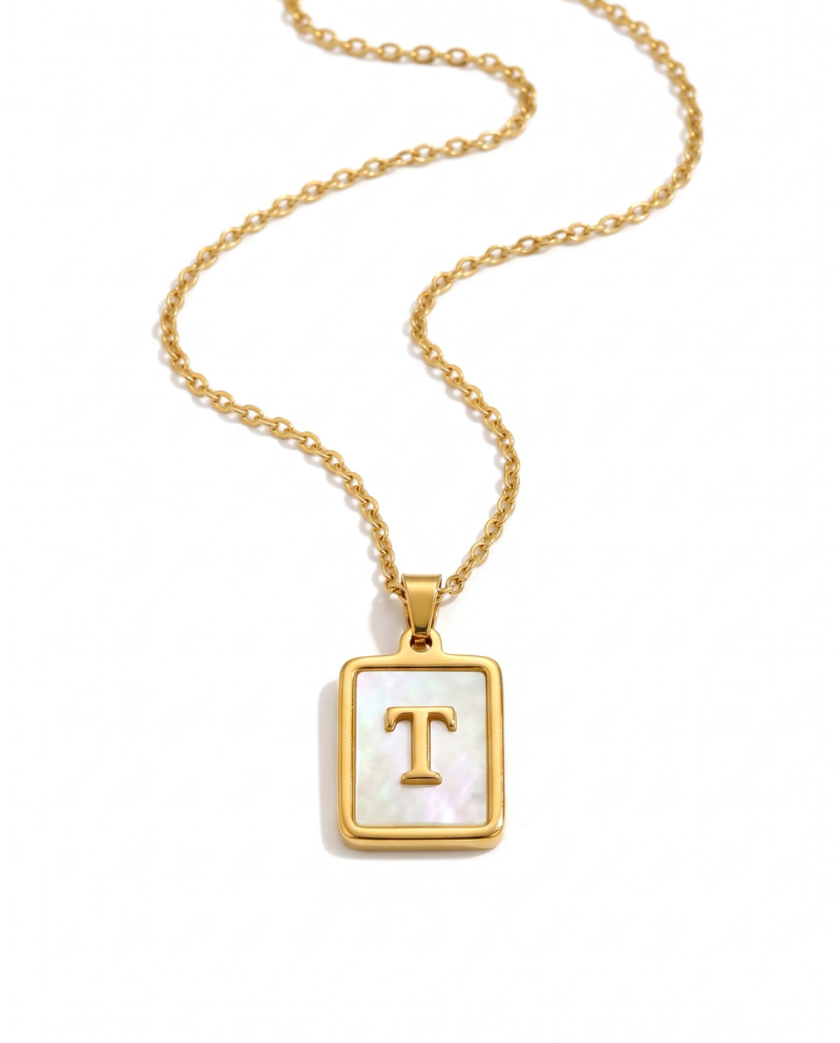Dorado letra T