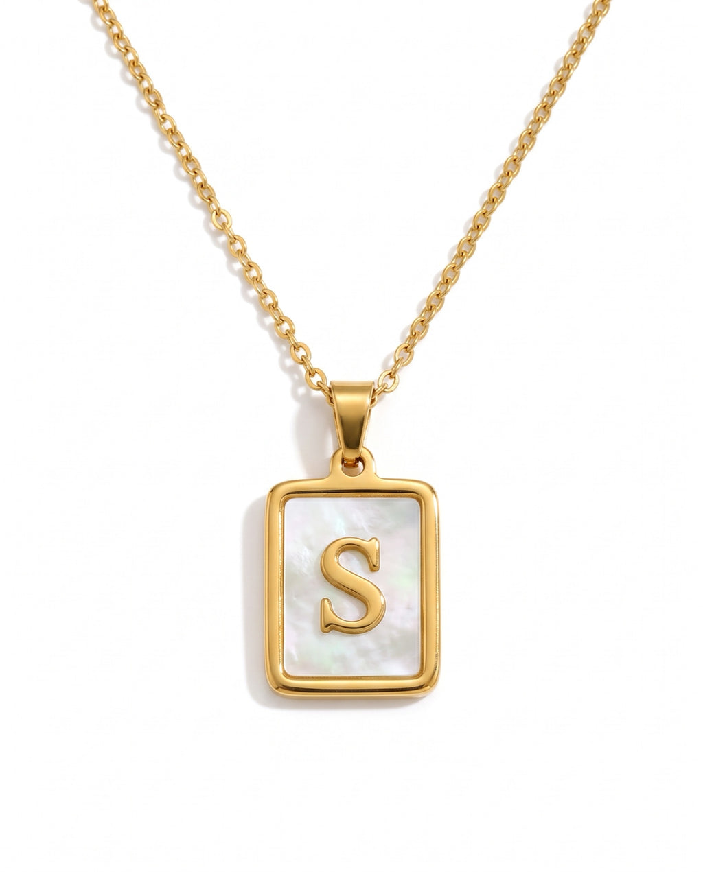 Dorado letra S