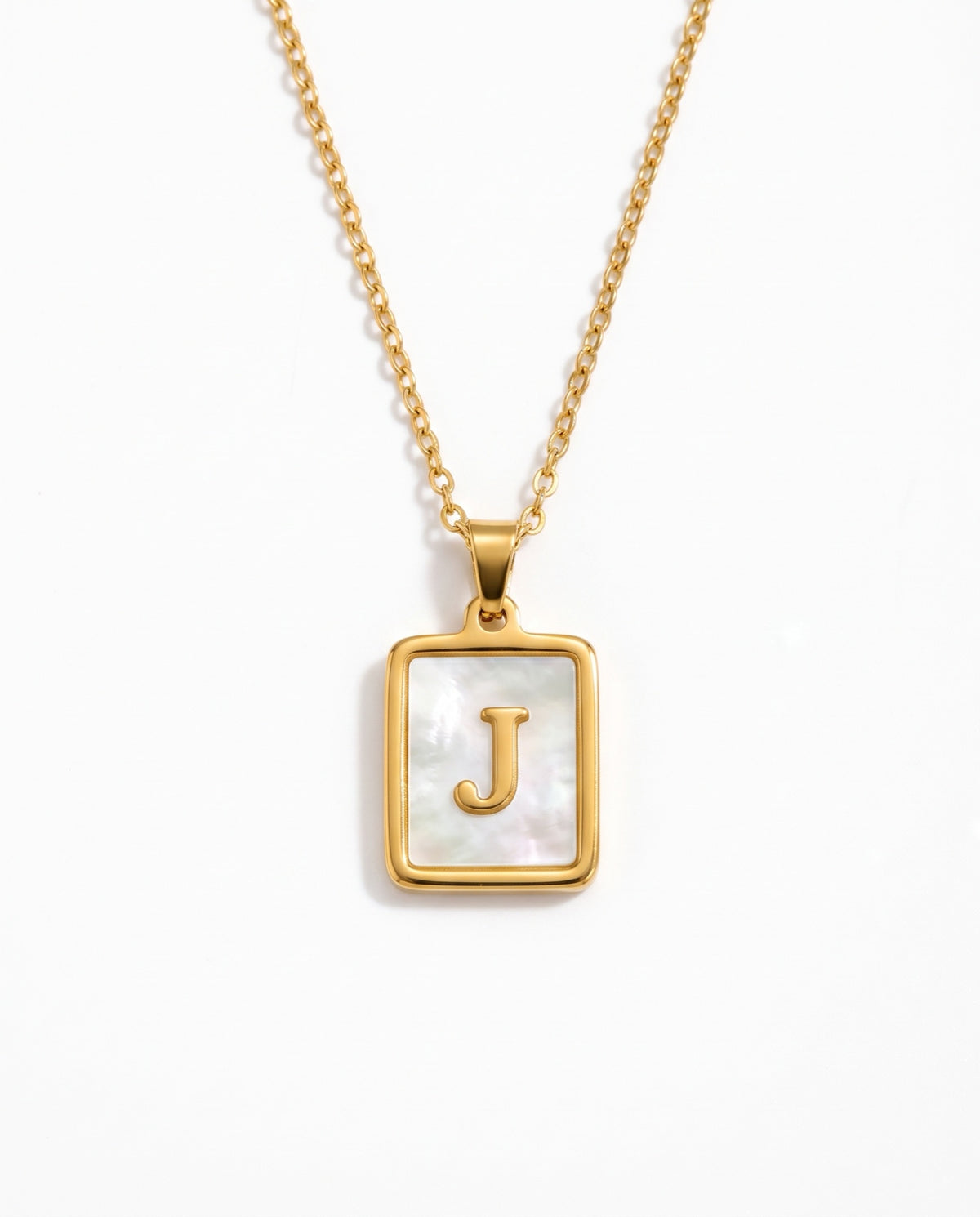 Dorado letra J