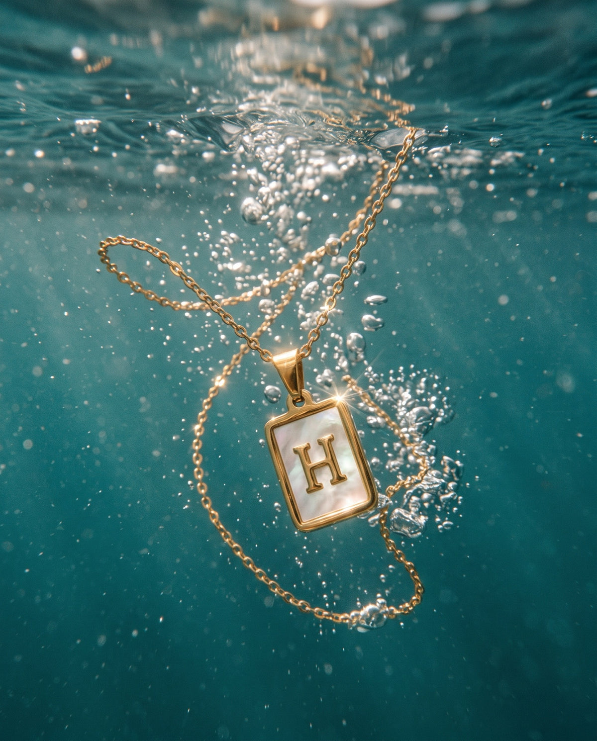 Cadena Placa con Inicial