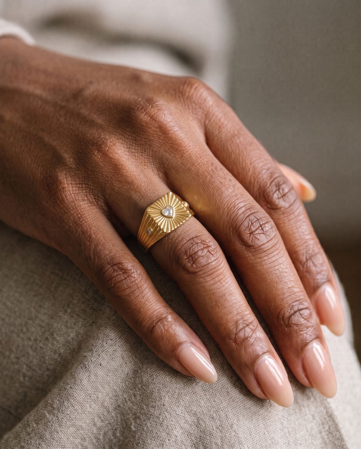Anillo Corazón de Circonitas - Miss Melinda