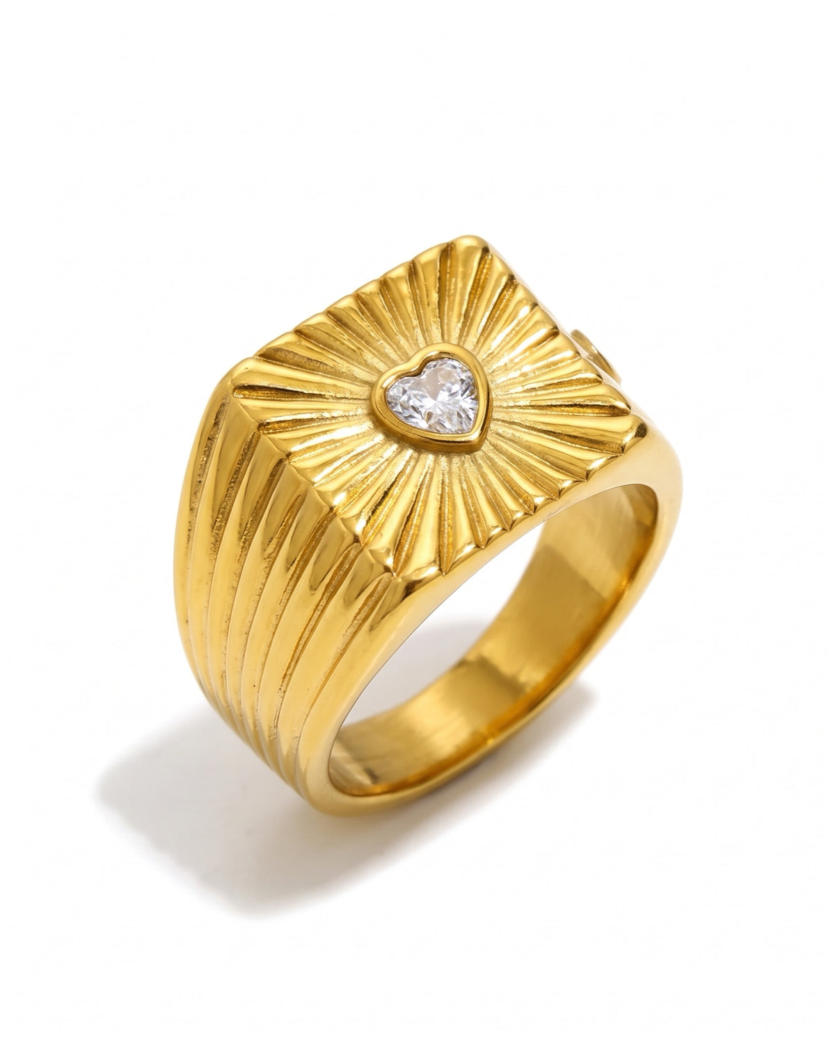 Anillo Corazón de Circonitas - Miss Melinda