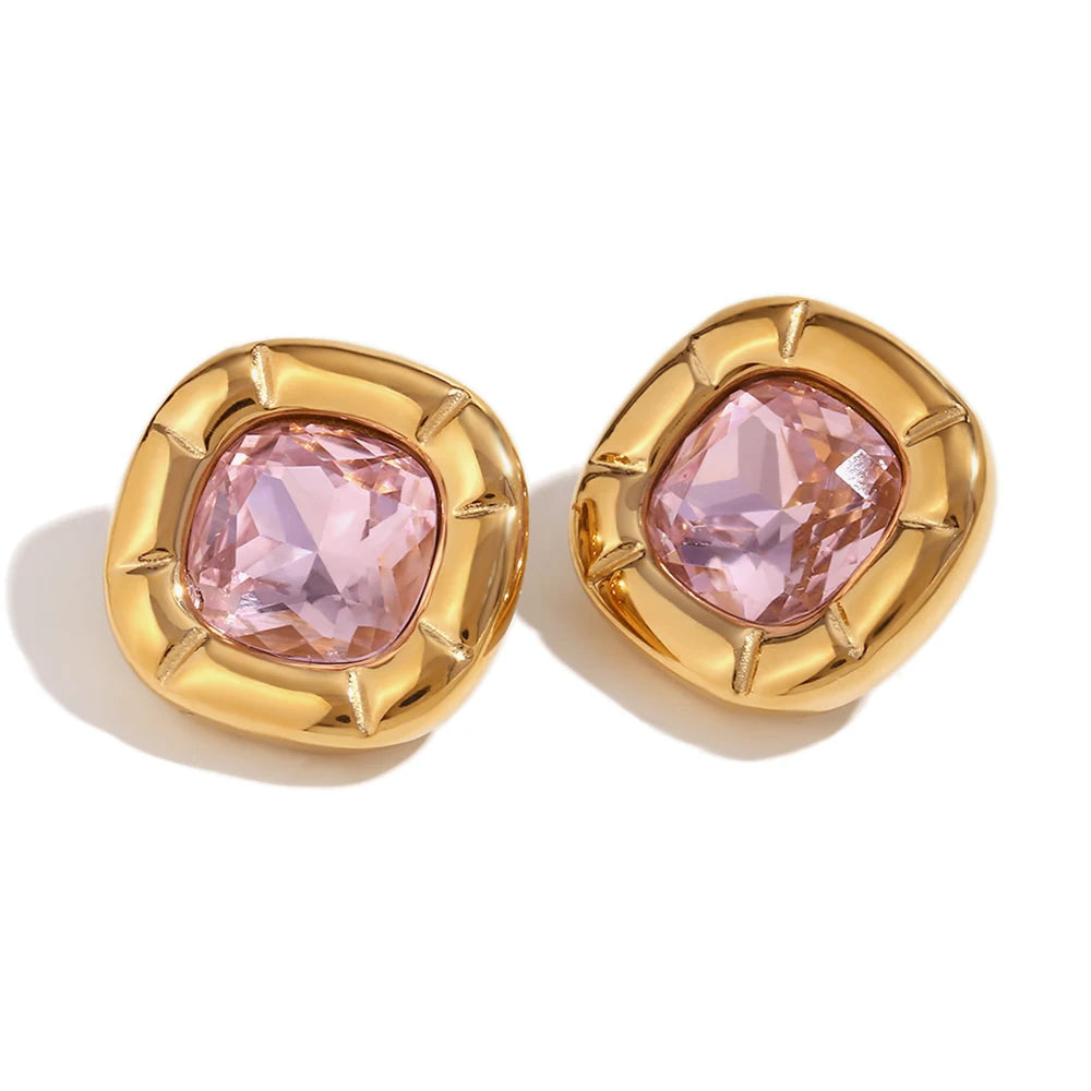 Pendientes rosa