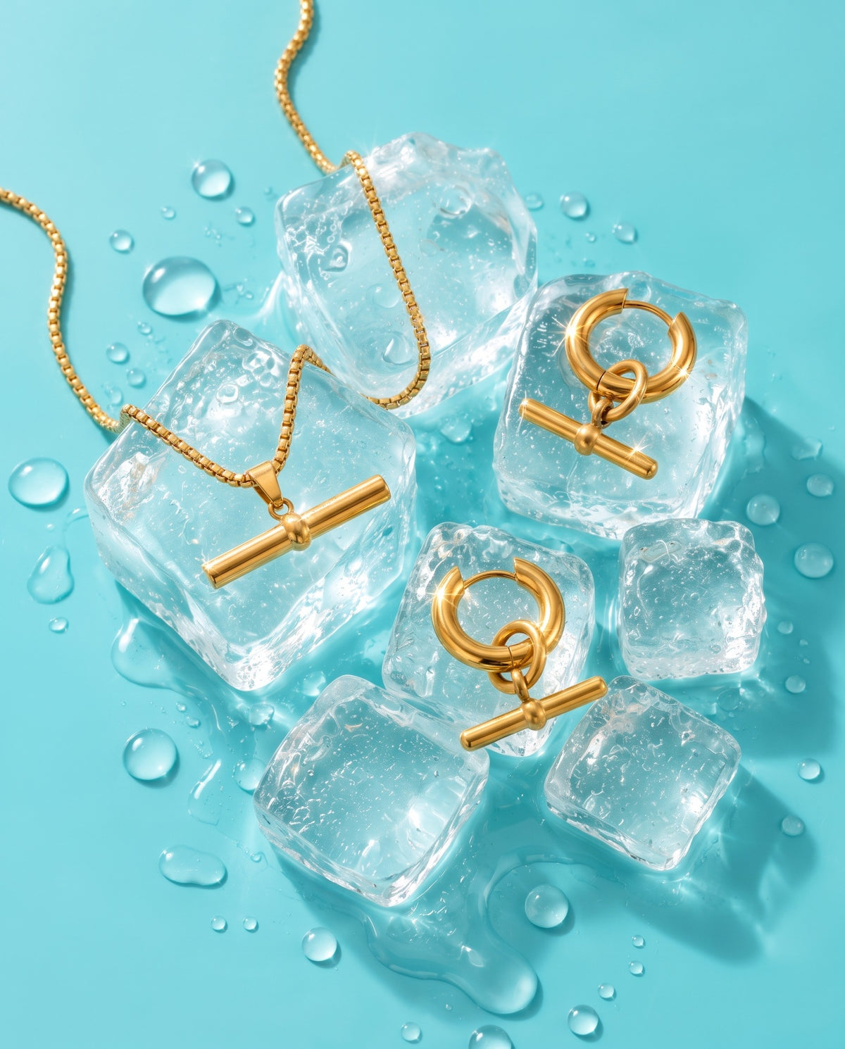Miss Melinda sobre hielo