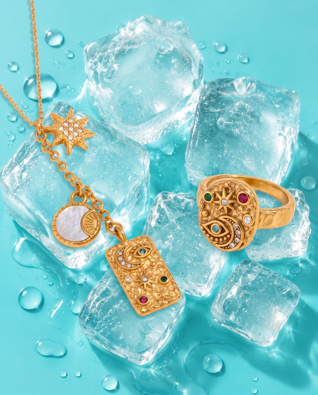 Miss Melinda sobre hielo