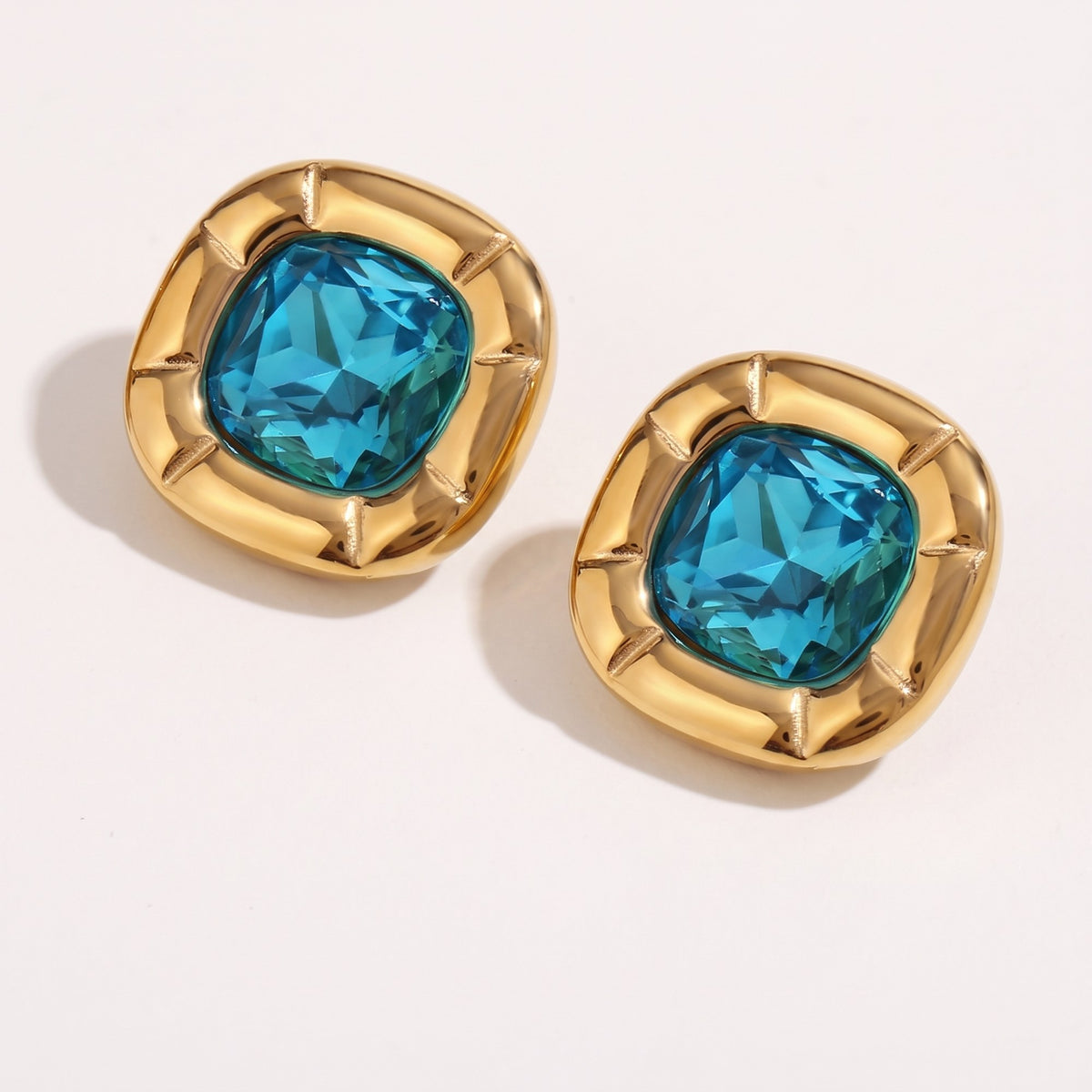 Pendientes azul