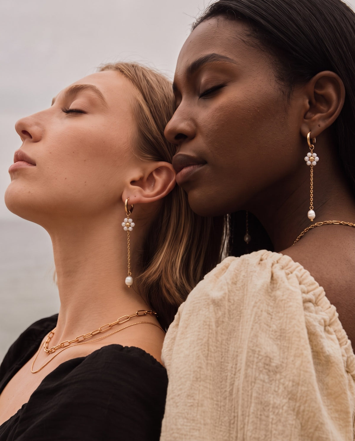 Aros Flor y Perla - Miss Melinda