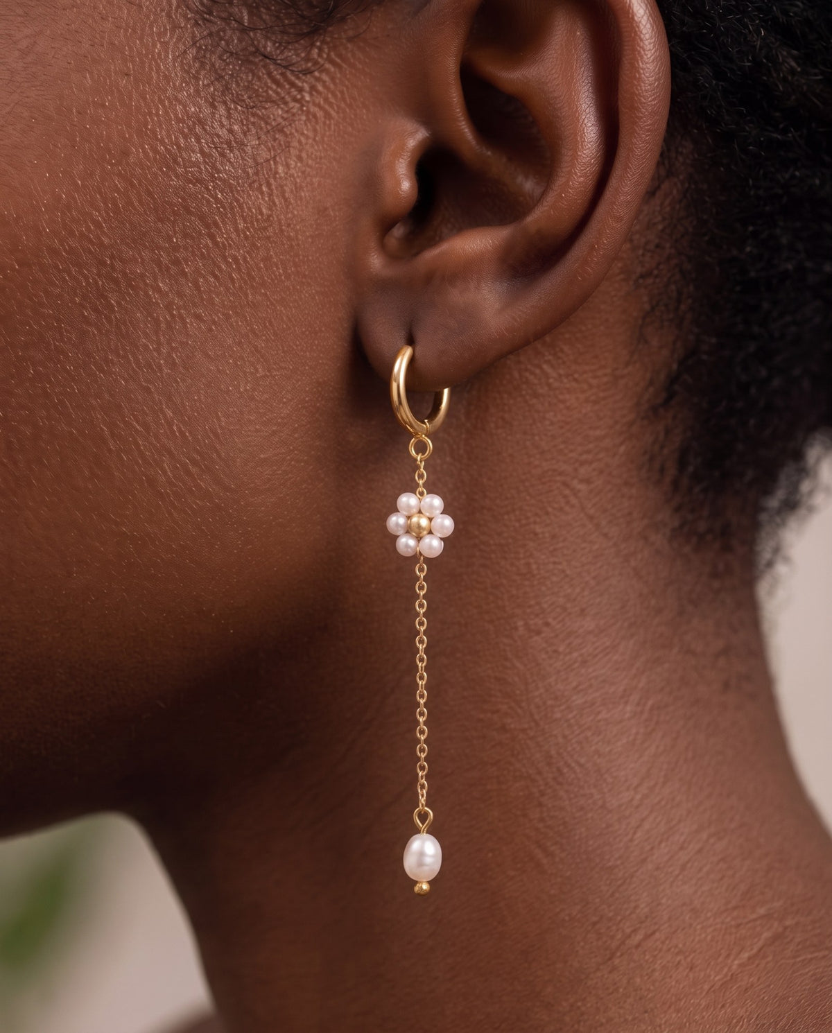 Aros Flor y Perla - Miss Melinda